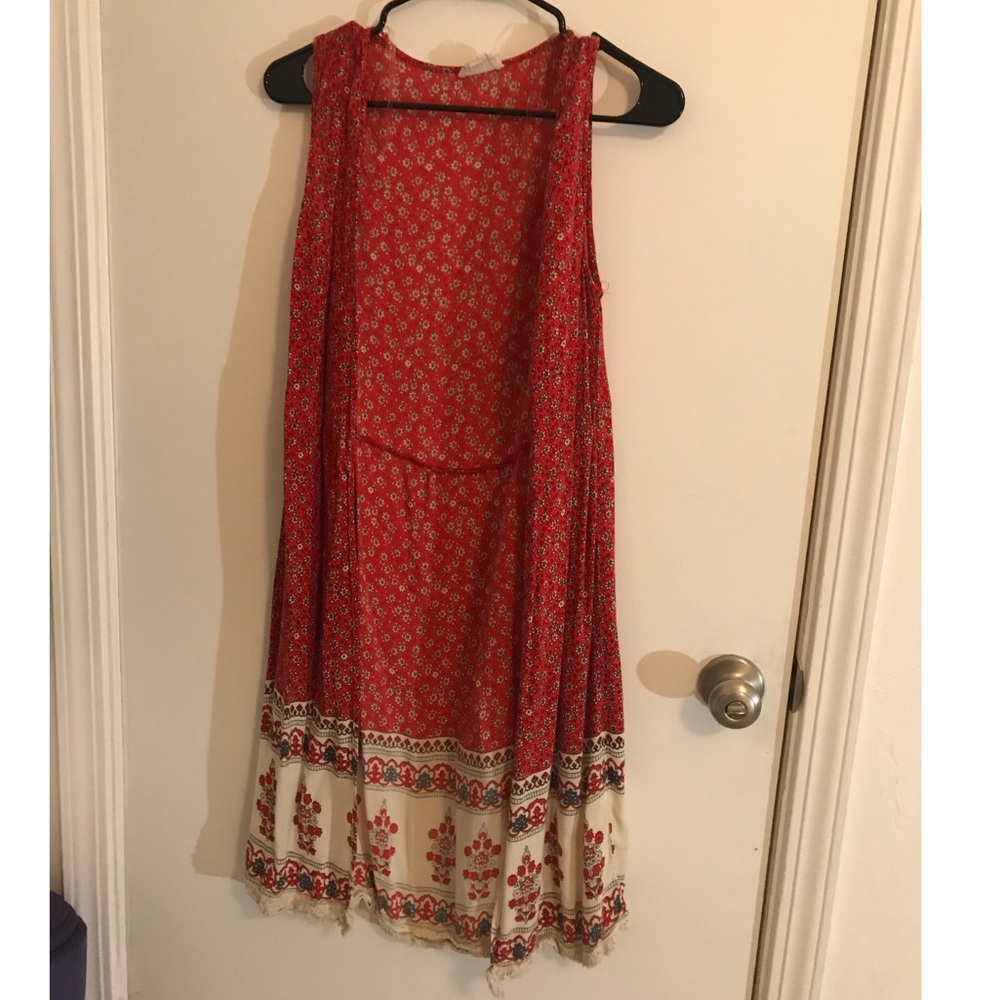 LA Hearts longline duster